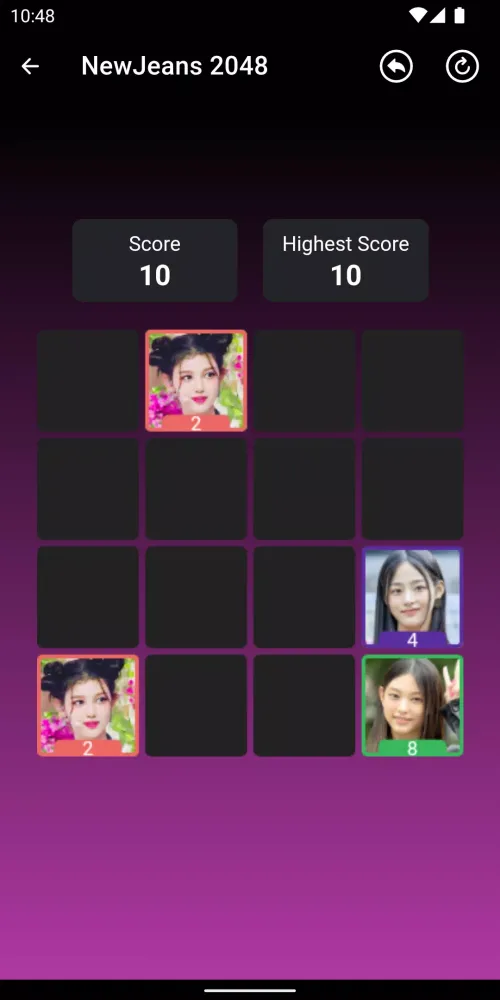 Capturas de pantalla de NewJeans 2048 Game
