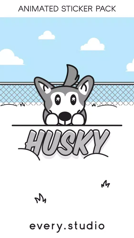 Animated Husky स्क्रीनशॉट
