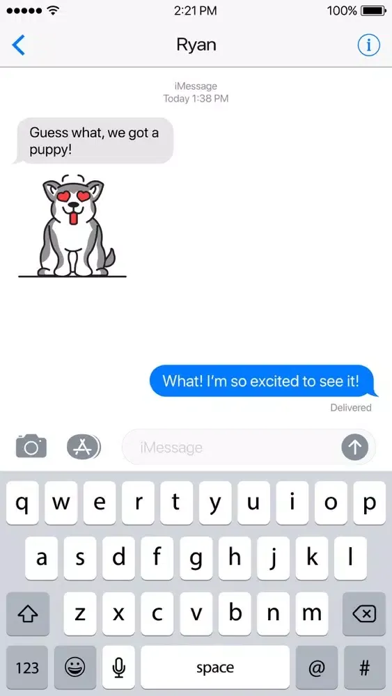 Animated Husky स्क्रीनशॉट