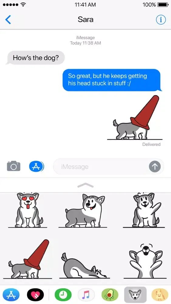 Animated Husky स्क्रीनशॉट