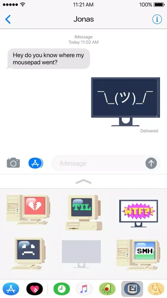 Captures d'écran de ByteMoji