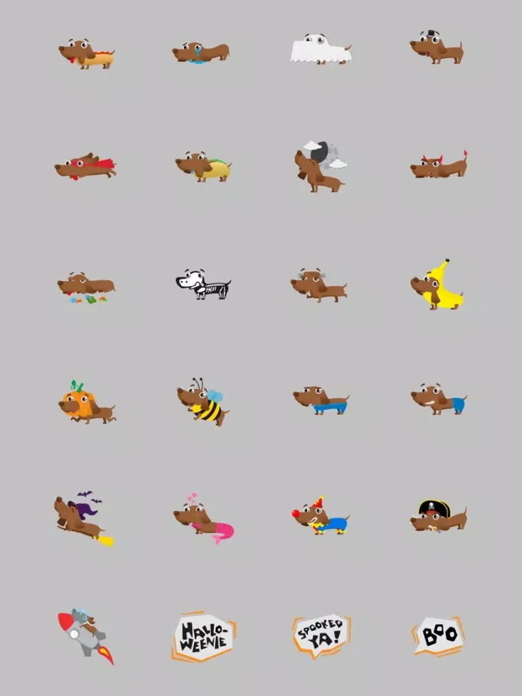 Screenshot di Halloweenie Dog iPad 