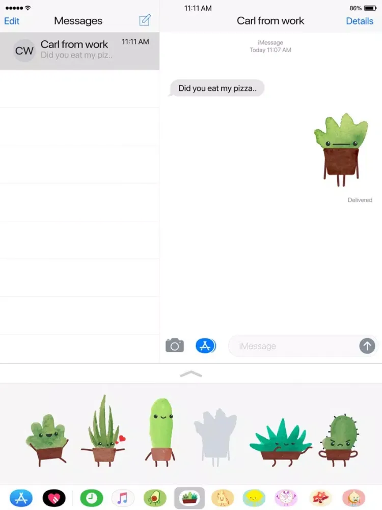 Captures d'écran de Happy Succulents iPad 