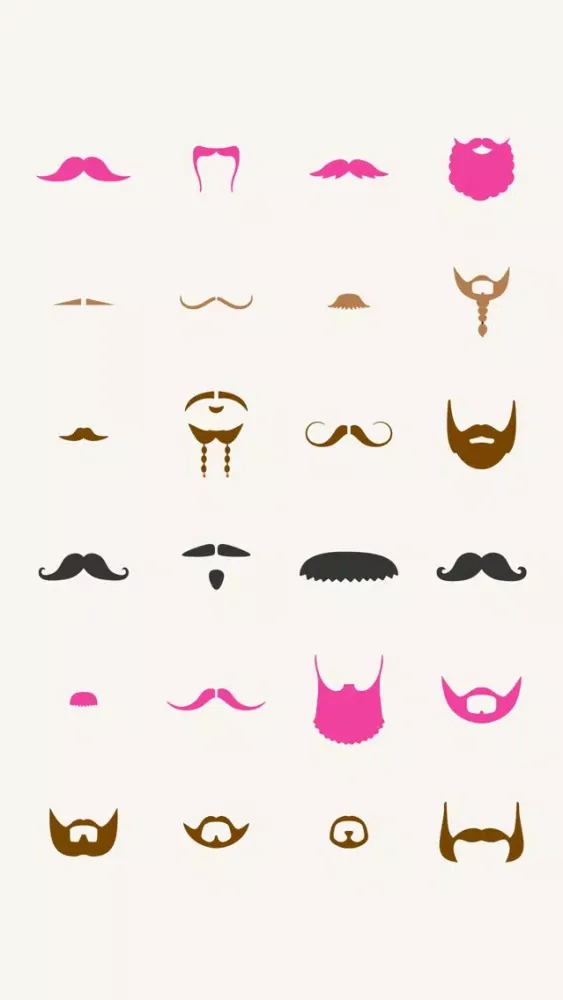 Mustaches and Beards Ekran Görüntüleri