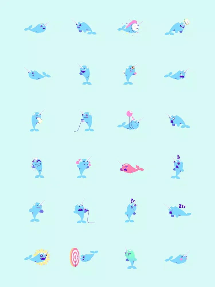 Ảnh chụp màn hình của Narwhal Life iPad 