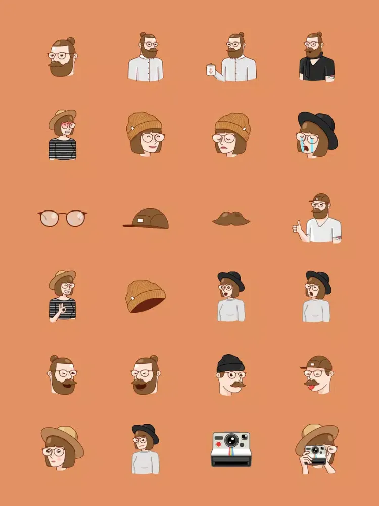 Trendy Hipster iPad 应用截图