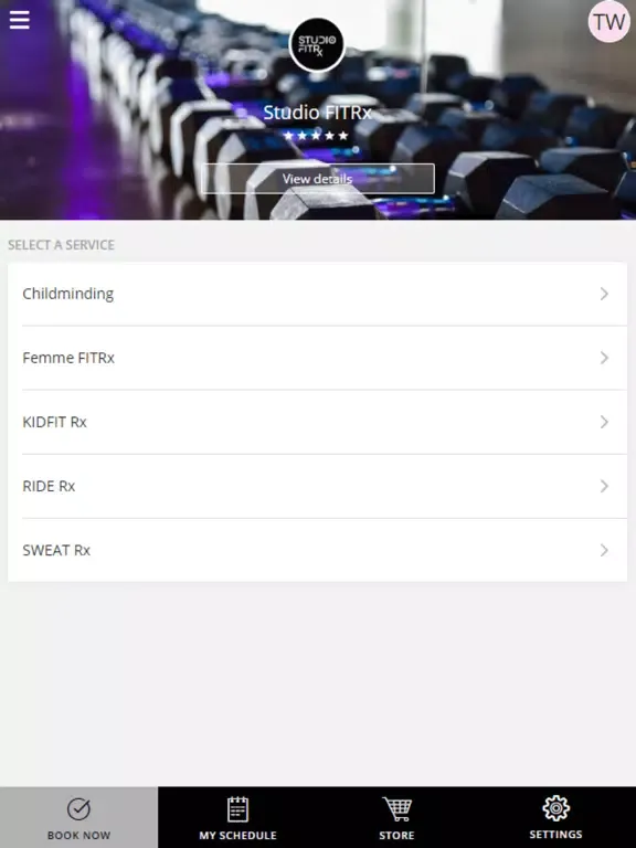 Studio FITRx iPad  স্ক্রিনশট