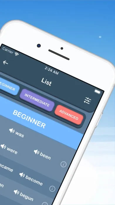 Irregular Verbs: Learn English應用截圖