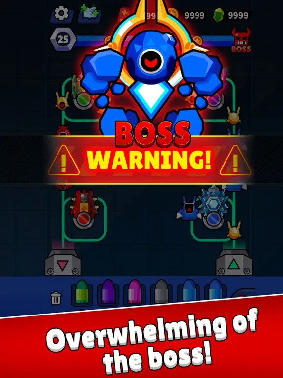 Captures d'écran de Merge Guns!: Line Defense iPad 