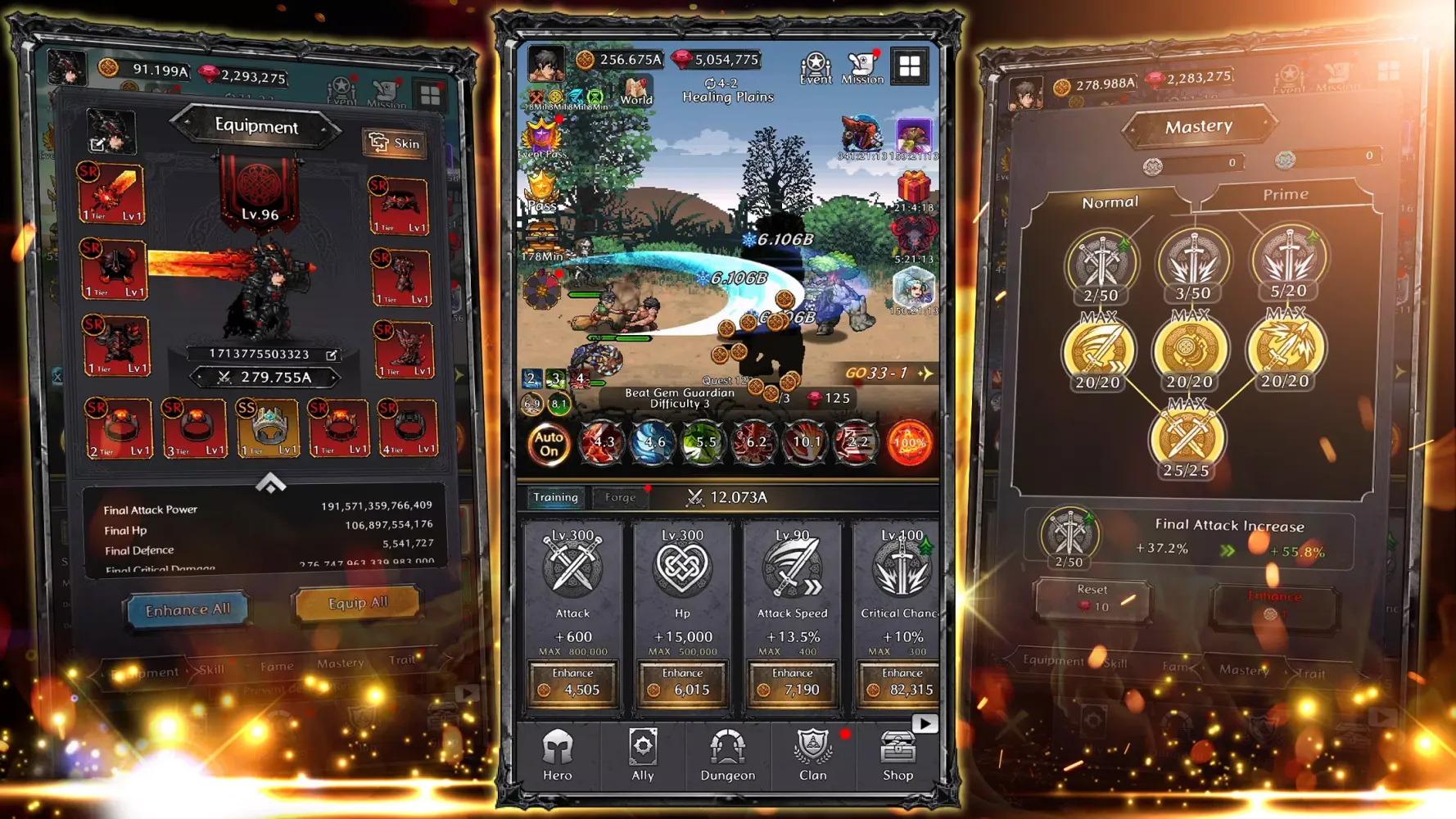 Dark Clan: Squad Idle RPG 스크린샷