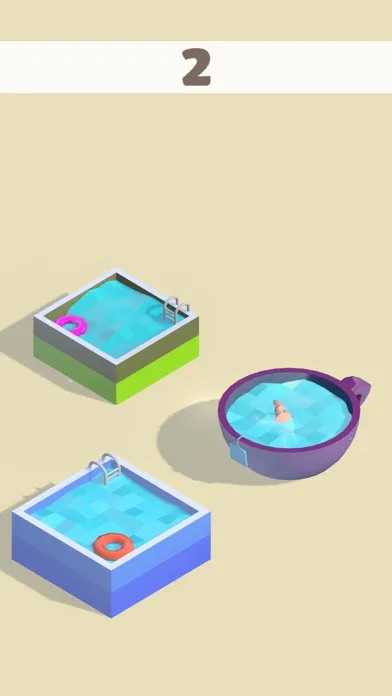 Capturas de tela do Pool Diver 3D