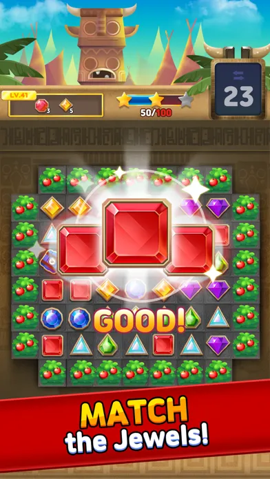 Ảnh chụp màn hình của Temple Gem : Match 3 Puzzle