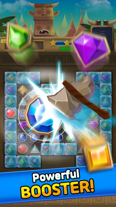Ảnh chụp màn hình của Temple Gem : Match 3 Puzzle