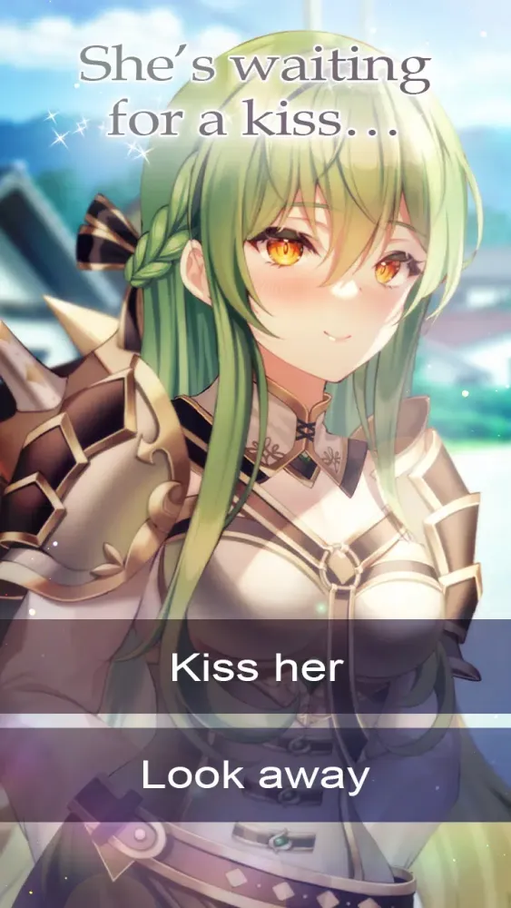 Tangkapan skrin The King's Crown: Visual Novel