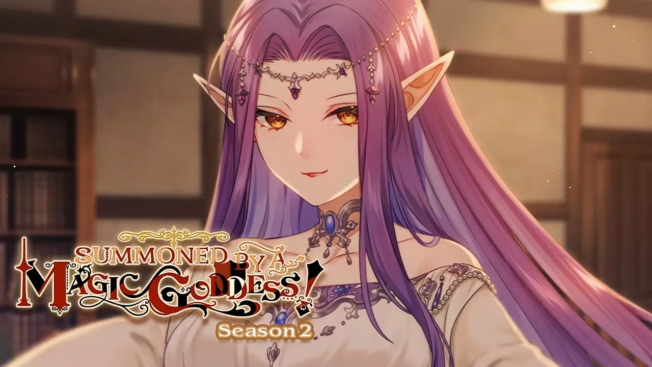 Capturas de tela do Summoned by a Magic Goddess
