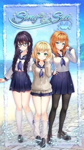 Tangkapan layar Song by the Sea: Dating Sim