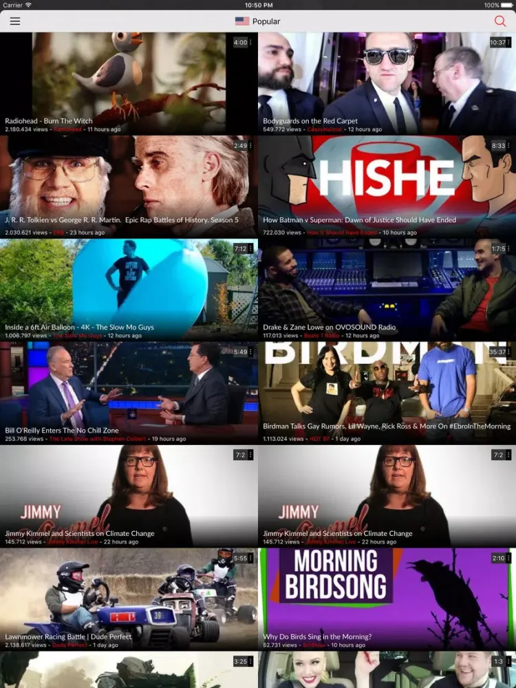 Screenshot di MyTube - Surf uTube Videos iPad 