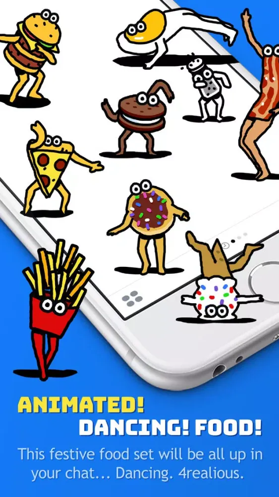 ภาพหน้าจอของ Dancing Food