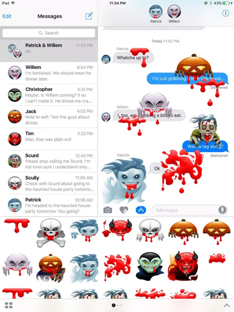 Monster Bites iPad  Screenshots