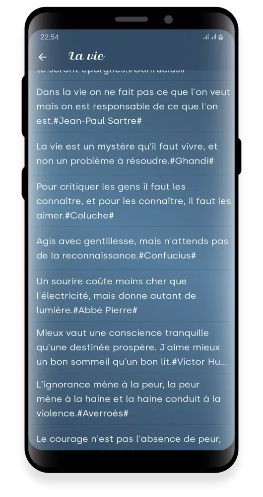 Citations Sur La Vie Screenshots