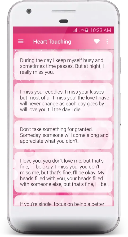 Heart Touching Quotes Screenshots