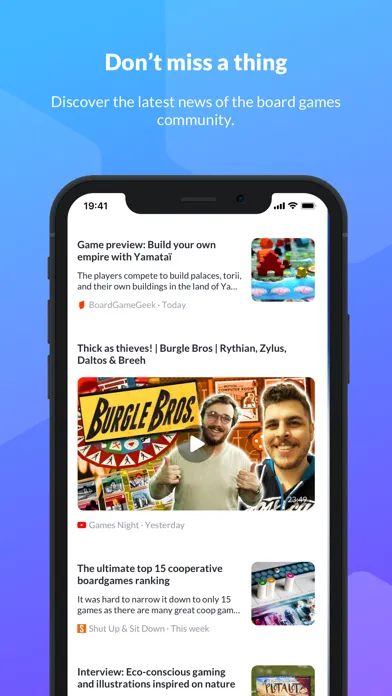 Gamehood - BGG Board Games স্ক্রিনশট