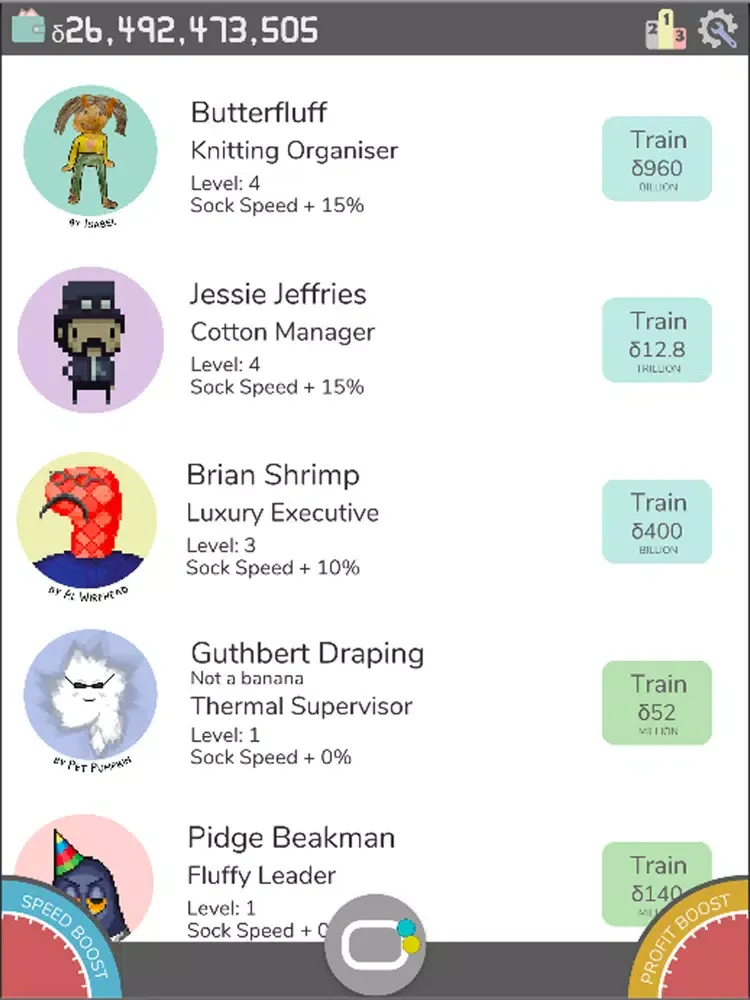 Скриншоты Idle Socks iPad 