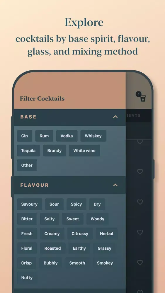 ภาพหน้าจอของ coupe: cocktail recipes