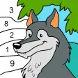 Color by Number - Animals Color by Number - Animals