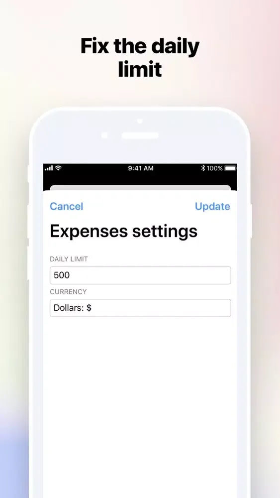 Tangkapan skrin Money & Me - Expense tracker