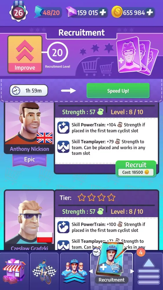 Tour de France Cycling Legends Screenshots