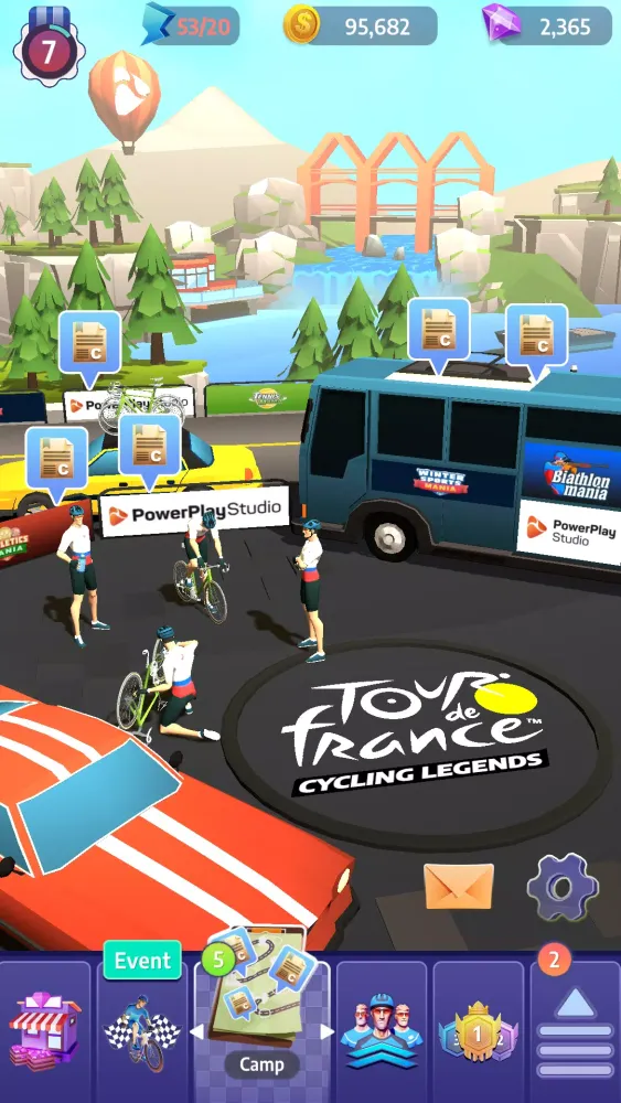 Tour de France Cycling Legends Screenshots