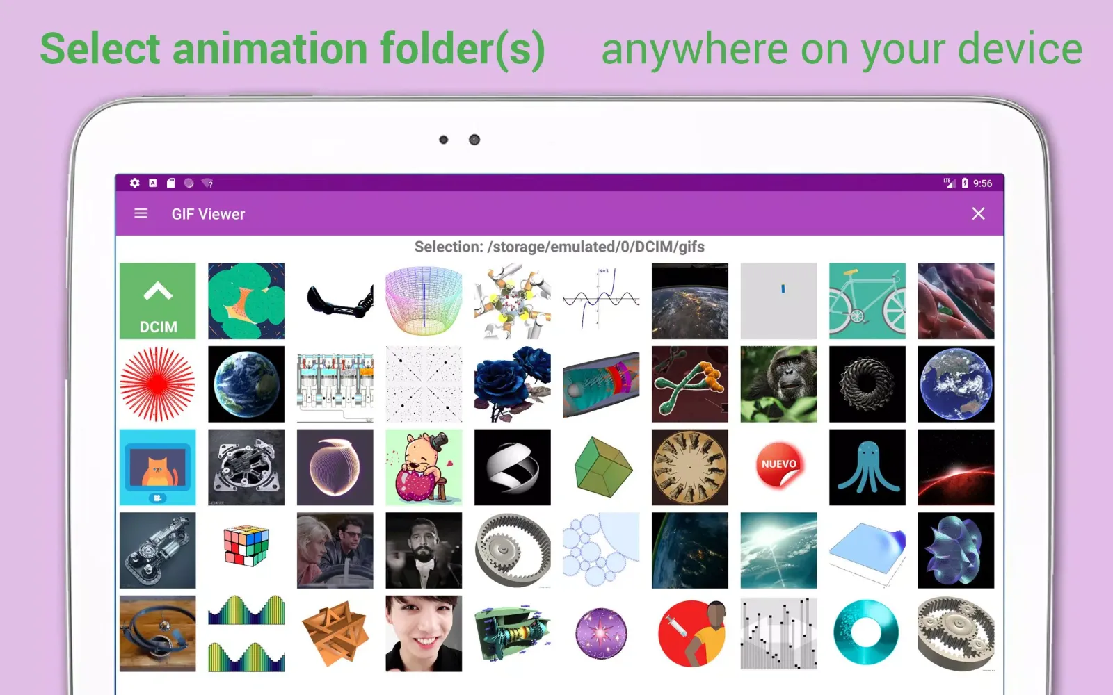 Capturas de pantalla de GIF Viewer Extra