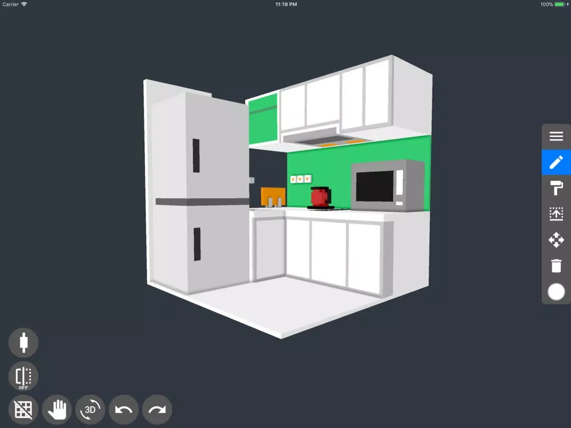 3D Pixel Artist - Voxel Design iPad  Screenshots