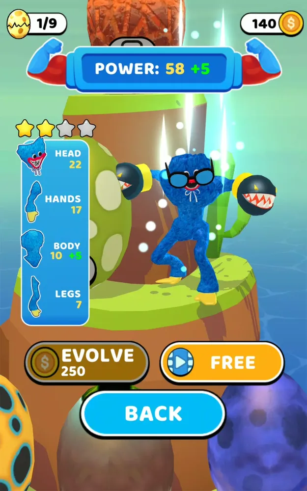Captures d'écran de Monster Egg
