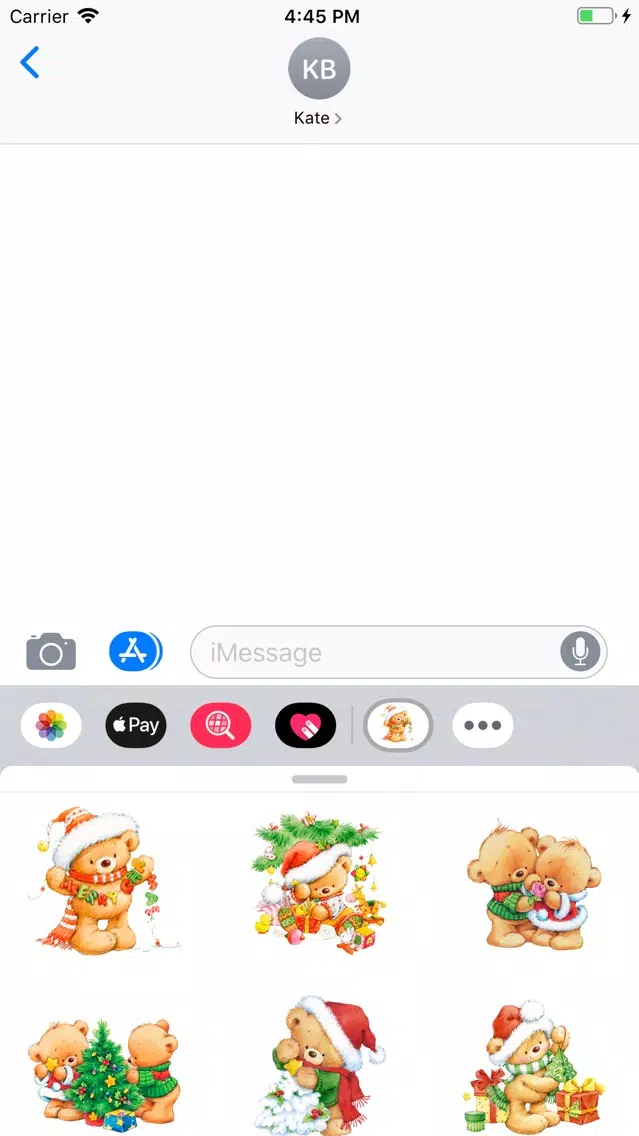 Tangkapan layar New Year, Christmas Cute Bears