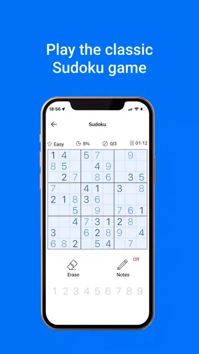 MiniGames: Sudoku স্ক্রিনশট