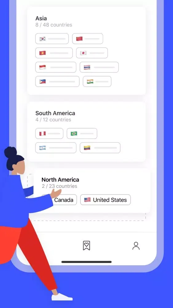 Скриншоты Tripper: Travel Map & Journal