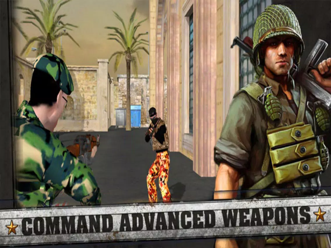 Duty Mission Army - Terror Shooter iPad  स्क्रीनशॉट