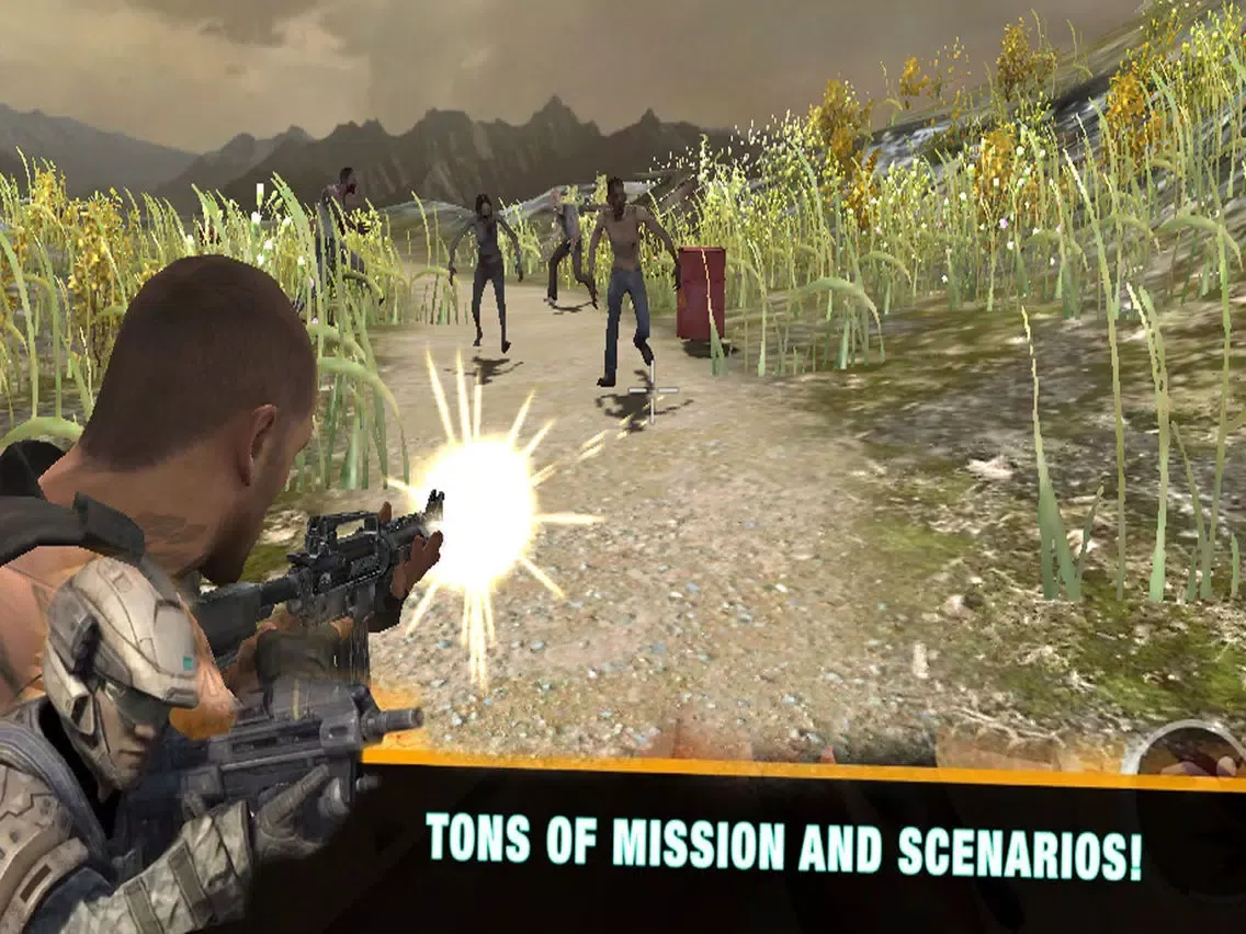 Ảnh chụp màn hình của Assassin Shoot Zombie iPad 