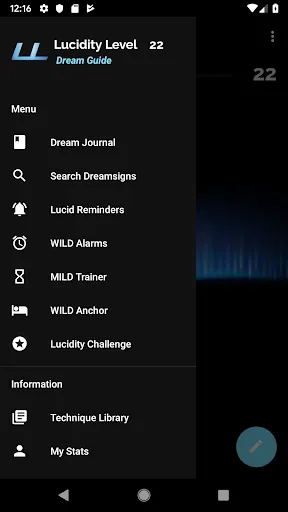 Ảnh chụp màn hình của Lucidity Level