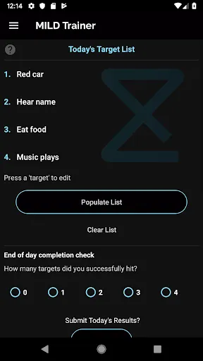 Ảnh chụp màn hình của Lucidity Level
