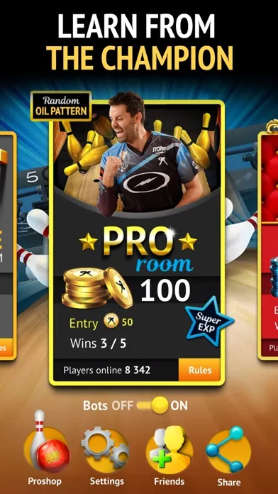 Capturas de tela do Bowling by Jason Belmonte