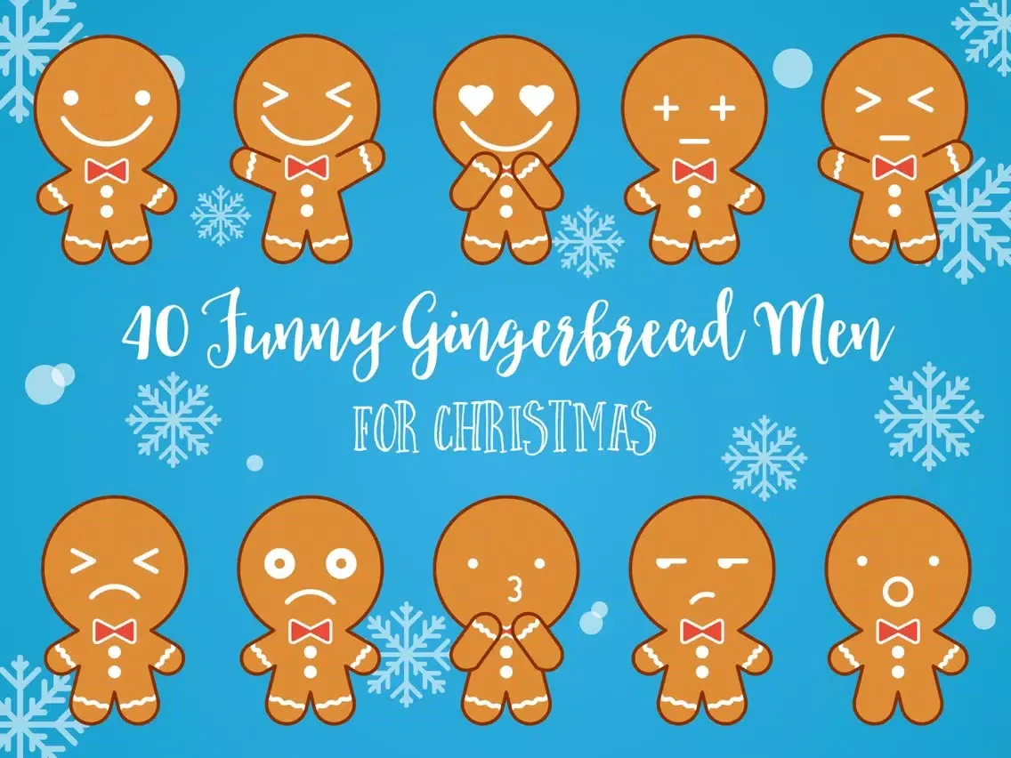 Gingerbread Man Emojis iPad 应用截图