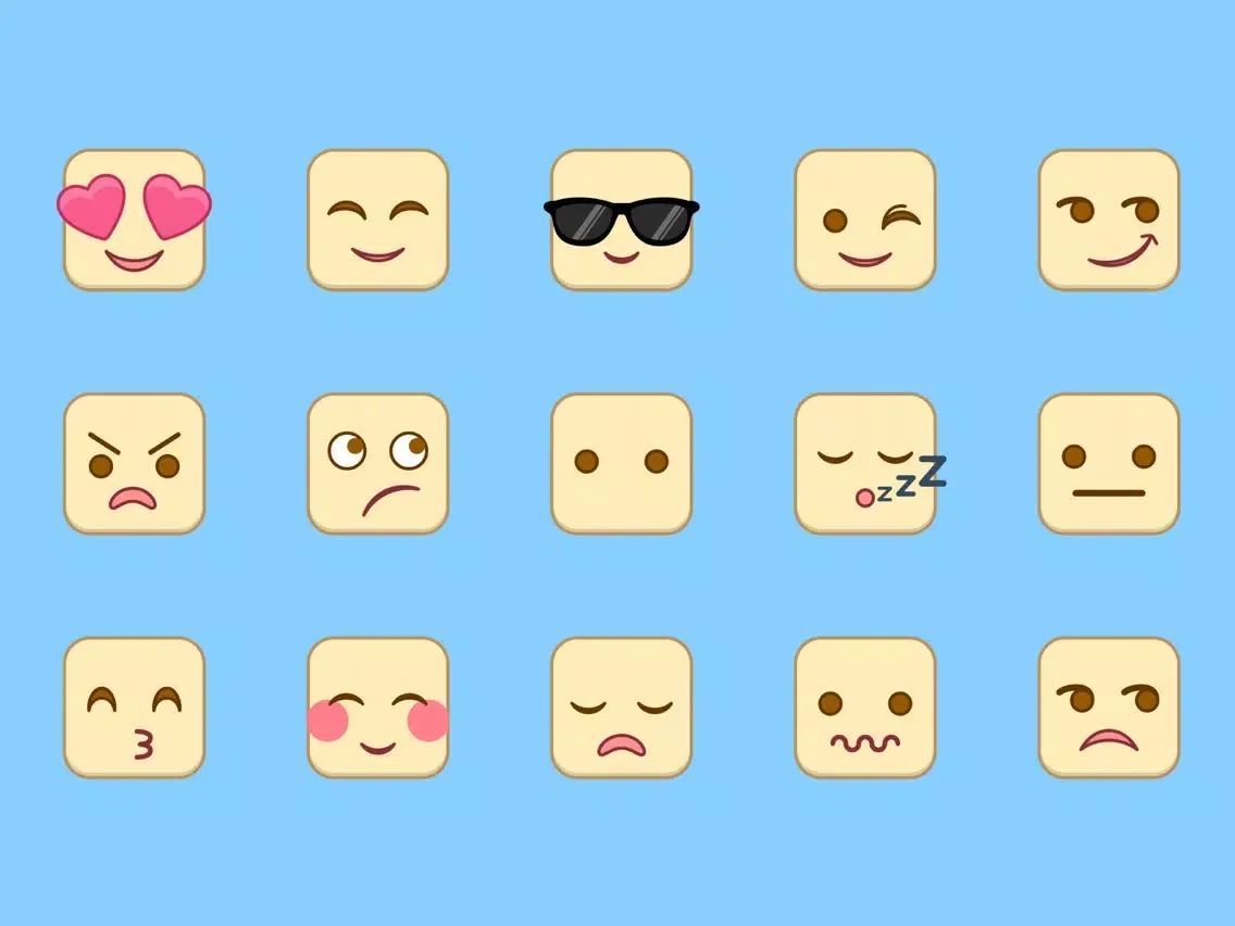 Squie Emotions iPad  Screenshots