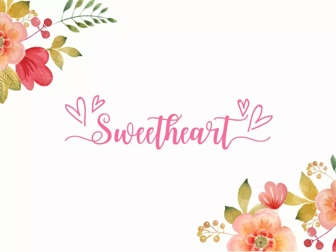 صور Valentine's Day Lettering Stickers iPad 