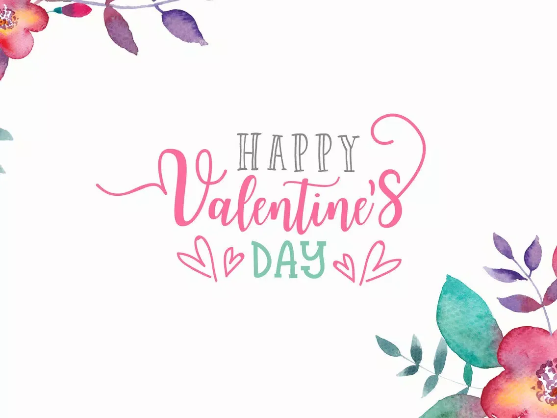 صور Valentine's Day Lettering Stickers iPad 