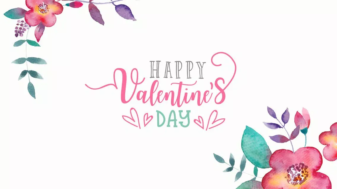 صور Valentine's Day Lettering Stickers