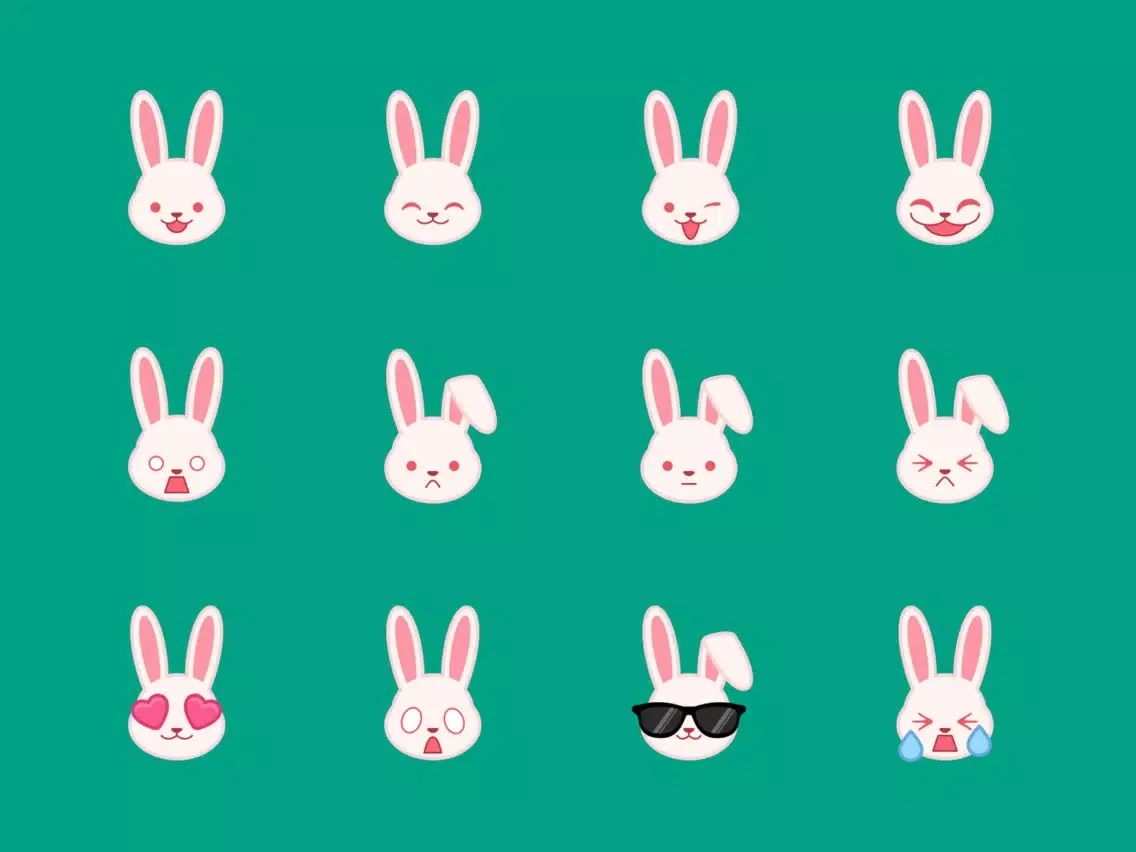 Capturas de tela do Xinh Bunnies iPad 