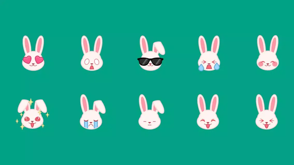 Capturas de tela do Xinh Bunnies